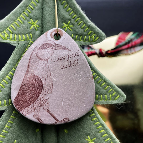 Claw Footed Cuckhold Bird Ornament