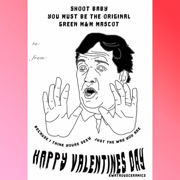 Shithead Valentine - Tucker Carlson - DIGITAL DOWNLOAD