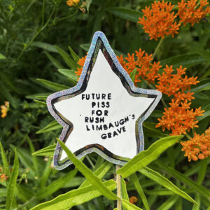 Future Piss 4" Glitter Sticker - Free Shipping w/code "rabies"