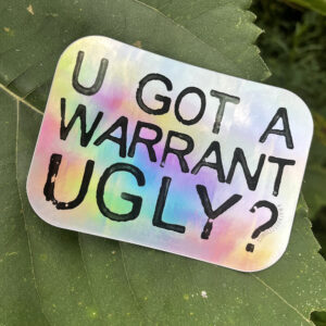 Thin Skinned 4" Holographic Sticker