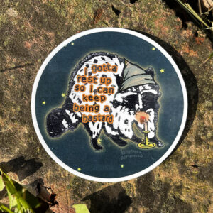 Rest Up 2.5" Sticker