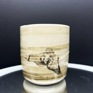 Body Impressions: Left Nipnop Lumpy Cup - 14 oz