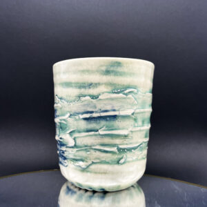 Blue Smear Cup - 12 oz