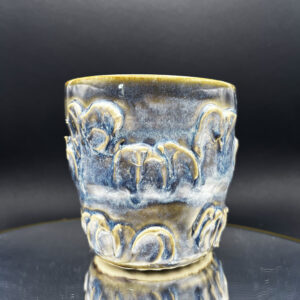 Peacock Fingers Cup - 12 oz [Imperfect: Crazing]