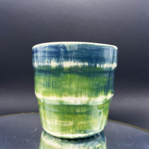 Green Scrubbied Cup - 12 oz