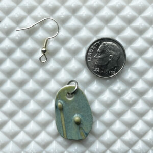 Two Drip Shard Pendant/Earring - 2g weight
