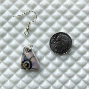 Blue Flower Shard Pendant/Earring - 2g weight